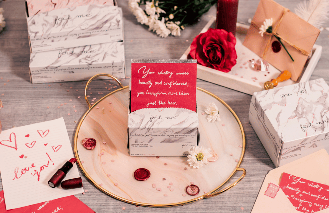 Fall in Love with Foil Me's Recent Collection, 'The Love Letter'