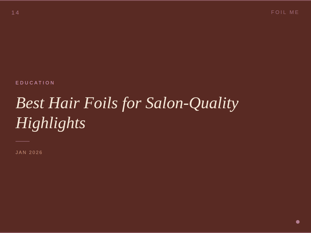 Bleaching hair with aluminium foil: what stylists want clients to know