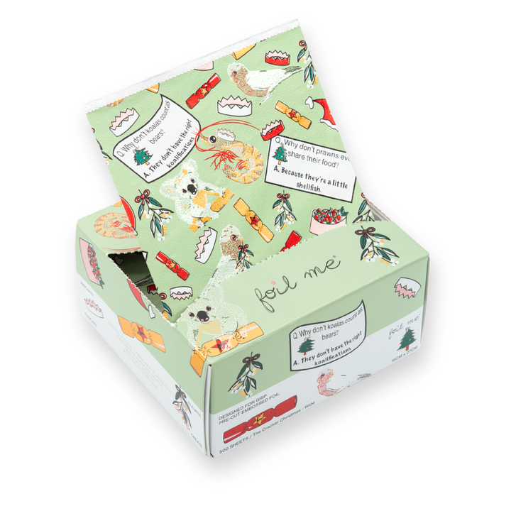 Cracker Christmas - Wide 6" (Pre-Cut Foil)