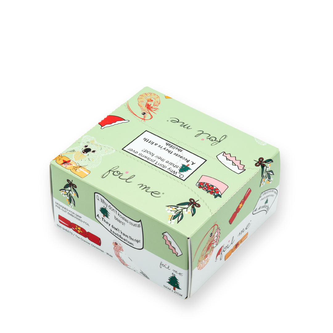 Cracker Christmas - Wide 6" (Pre-Cut Foil)